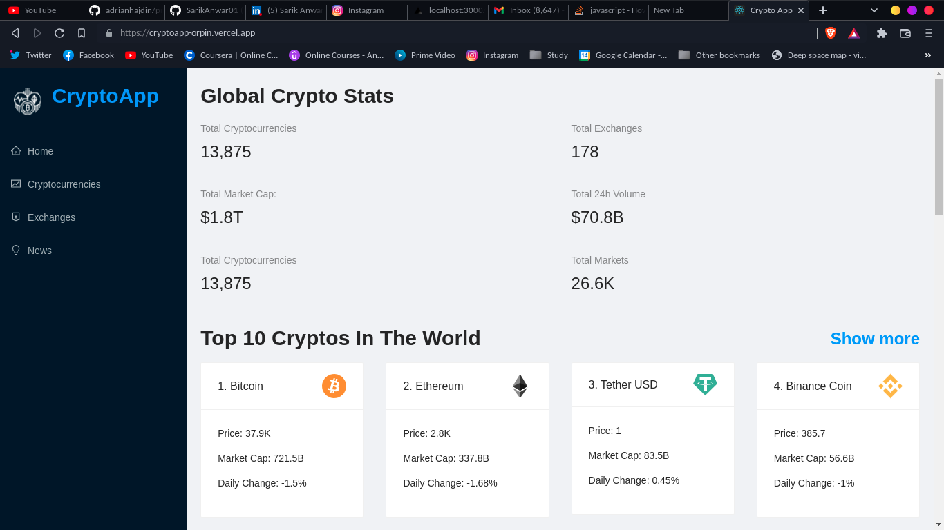 Crypto App